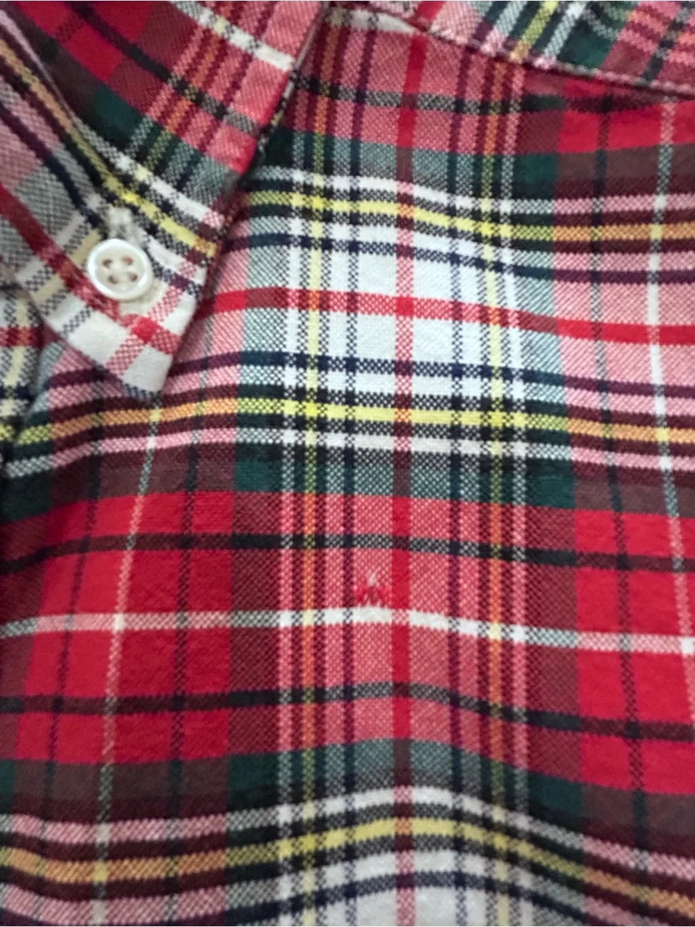 Kids RALPH LAUREN POLO size M 12/14 Plaid Button-Down Shirt - Classic Casual